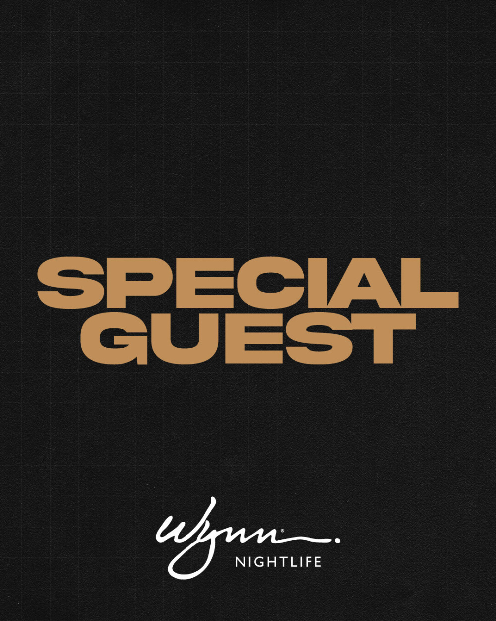 >Special Guest at Encore