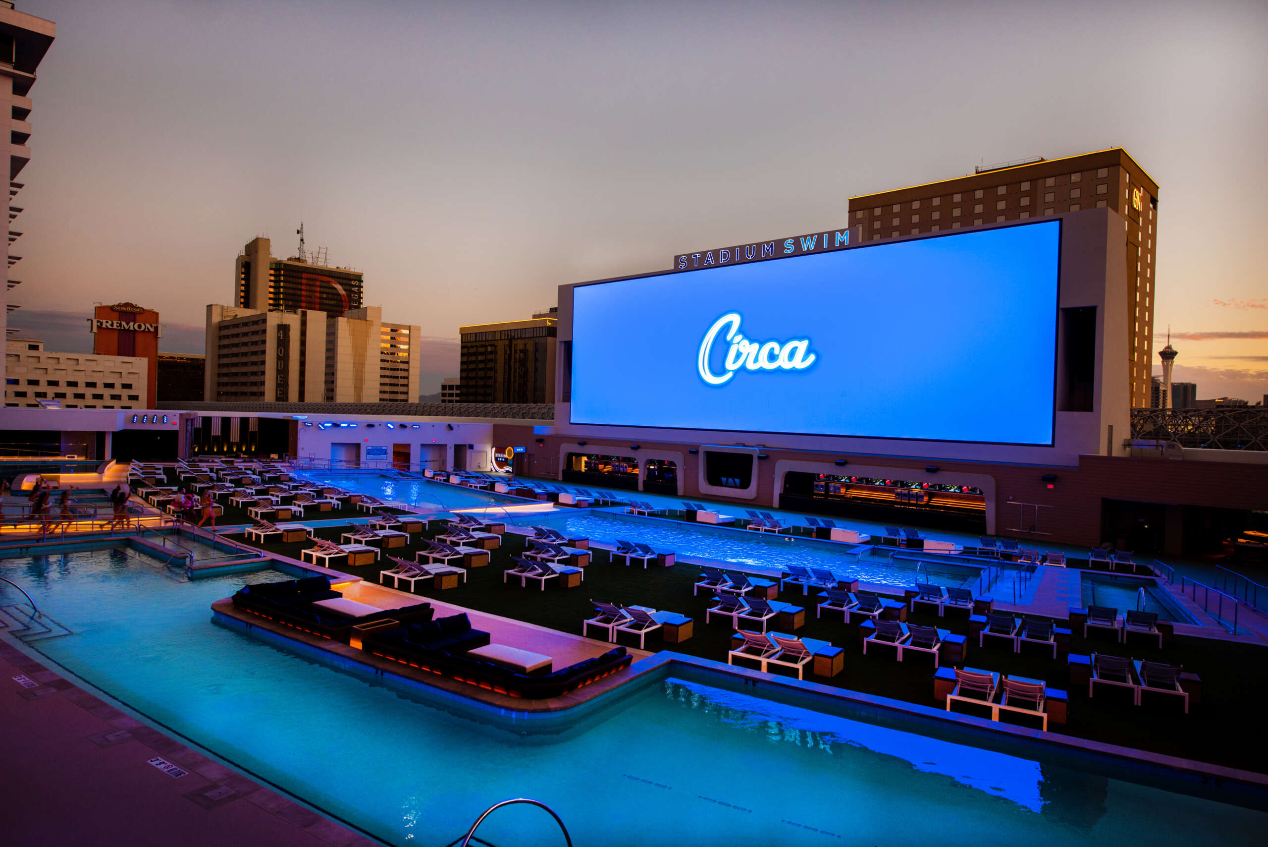 Stadium Swim at Circa Resort & Casino - Lavish Vegas