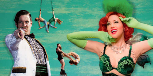 Absinthe male and female entertainers